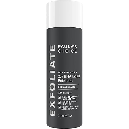 61cGibB-FbL._SX522_ Paula’s Choice 2% BHA Liquid Exfoliant (30ml/118ml/236ml) - Image 1