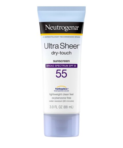 Neutrogena Ultra Sheer DryTouch Sunscreen Broad Spectrum Spf 55 88ml
