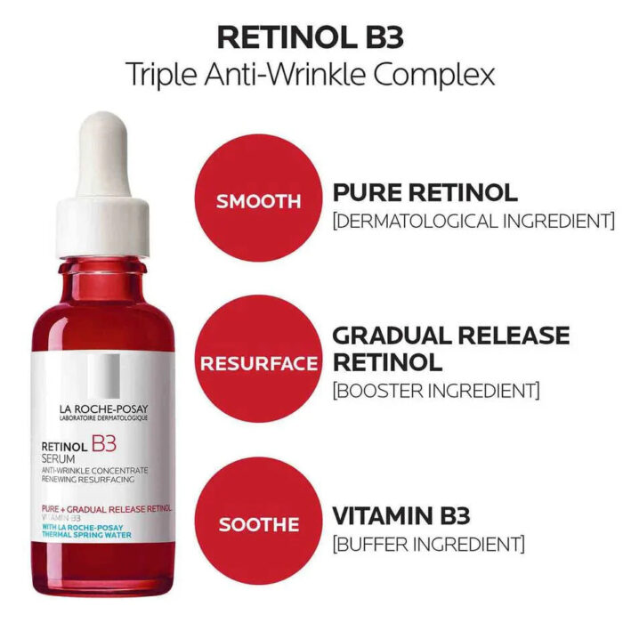 La Roche Posay - Retinol B3 Anti-Ageing Serum 30ml - Image 4