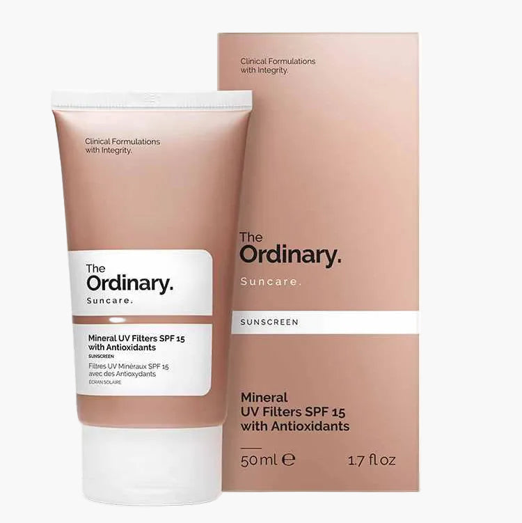 rdn-mineral-uv-filters-spf-15-with-antioxidants-50ml THE ORDINARY SUNCARE UV FILTER SPF15 50ML - Image 1