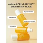 CELIMAX PORE+DARK SPOT BRIGHTENING SERUM 30ML - Image 2