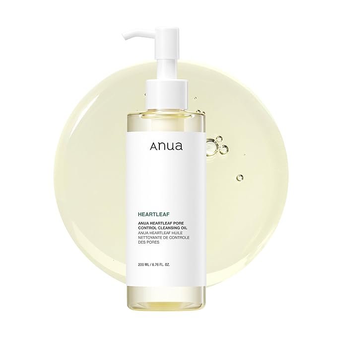 61nHrsCJT1L._SX679_ ANUA - Heartleaf + Vitamin E Pore Control Cleansing Oil Mild 200ml - Image 1