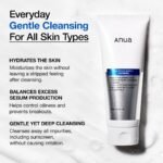 ANUA - HYALURONIC ACID 8+ PANTHENOL HYDRATING GENTLE FOAMING CLEANSER 150ml - Image 3