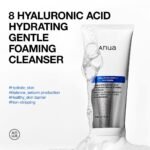 ANUA - HYALURONIC ACID 8+ PANTHENOL HYDRATING GENTLE FOAMING CLEANSER 150ml - Image 2