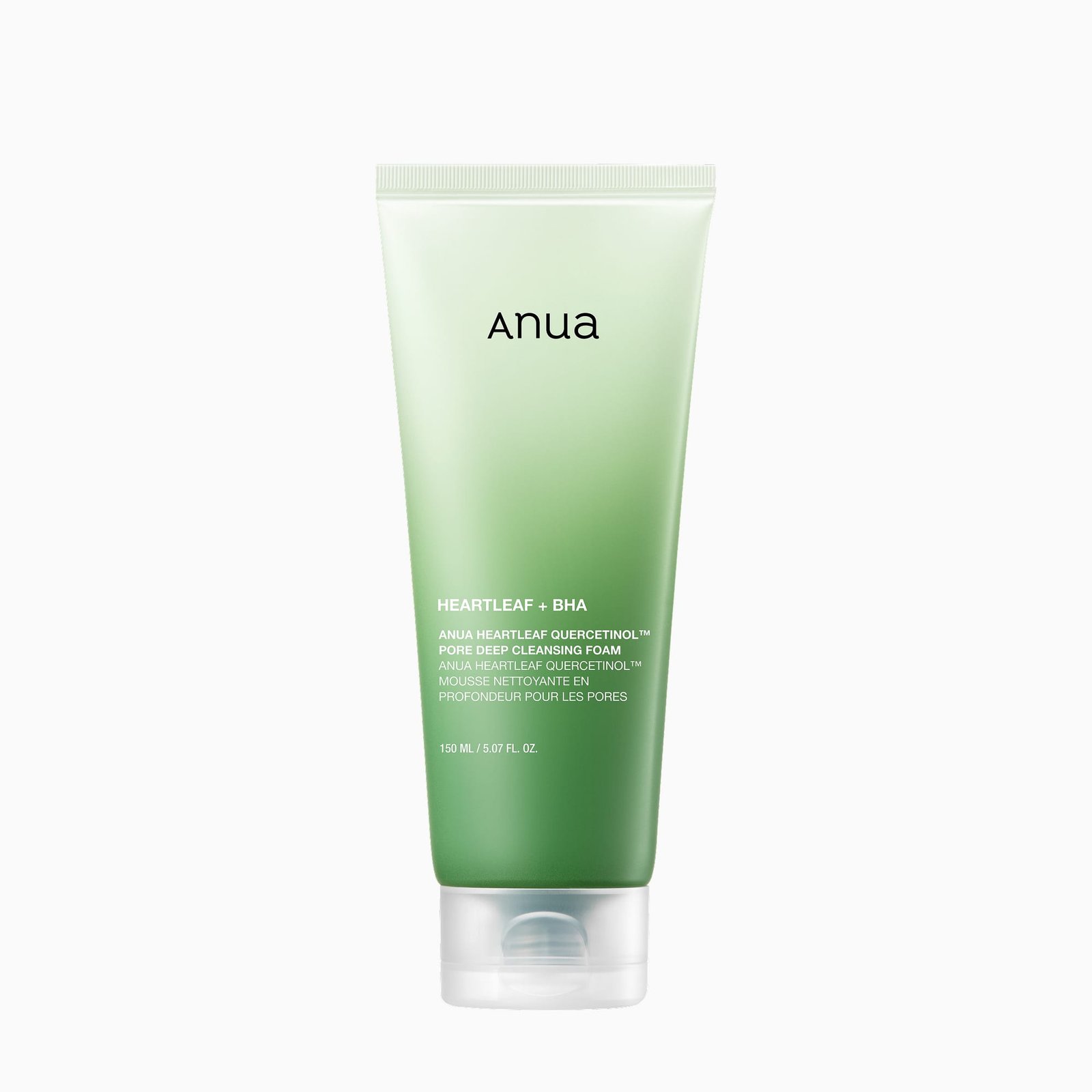 anua-us-cleanser-heartleaf-quercetinol-pore-deep-cleansing-foam-1239193718 ANUA - HEARTLEAF PORE DEEP CLEANSING FOAM 150ML - Image 1