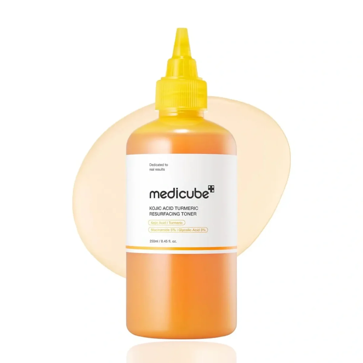 105-1200x1200 MEDICUBE KOJIC ACID TURMERIC RESURFACING TONER 250ml - Image 1