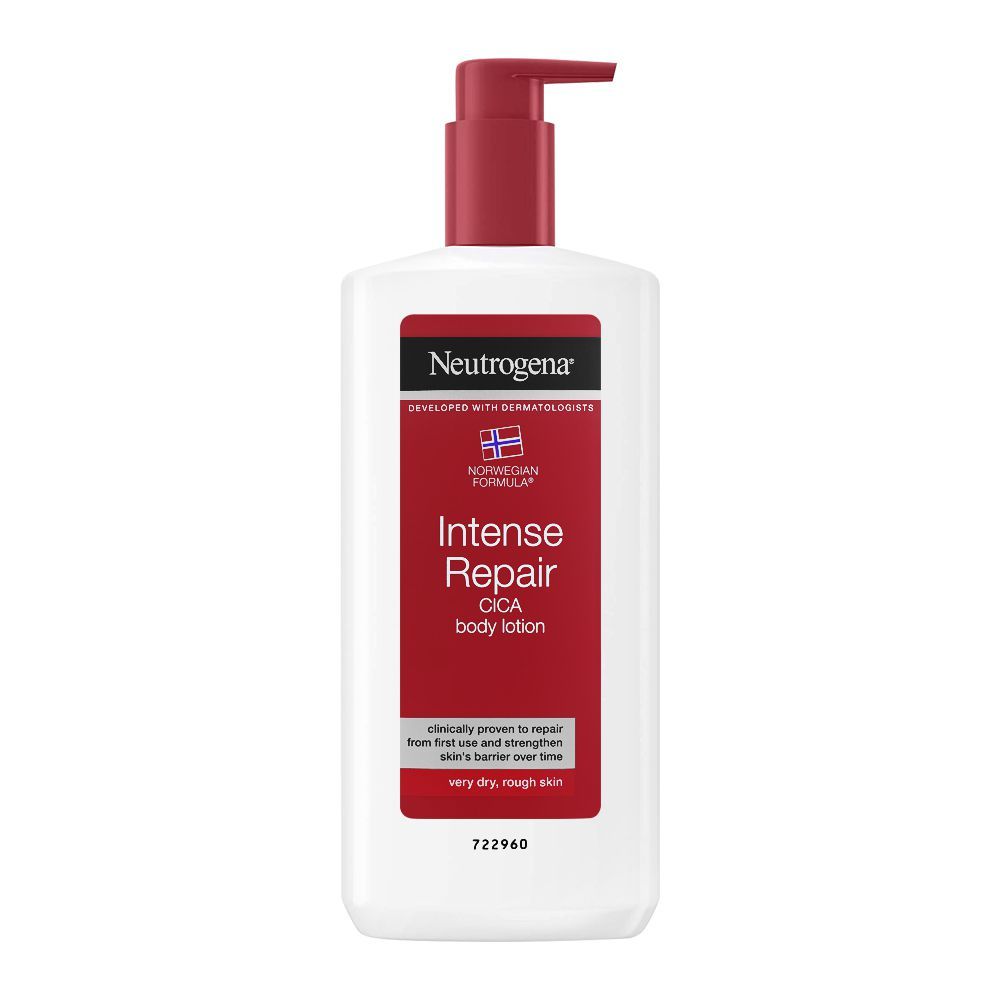 1222795-1 NEUTROGENA BODY LOTION 400ML INTENSE REPAIR VERY DRY ROUGH - Image 1