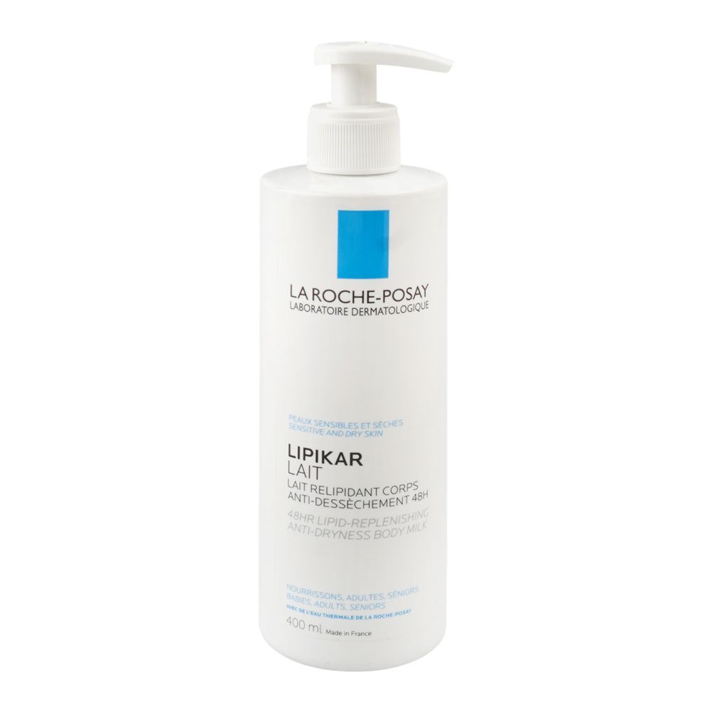 1335539-1 LAROCHE POSAY LIPIKAR ANTI DRYNESS BODY MILK 400ML - Image 1