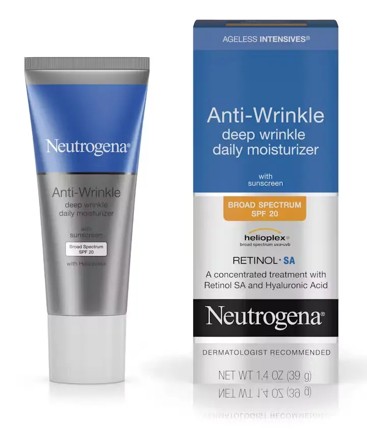 6802466_nocolor_8 NEUTROGENAANTI WRINKLE DEEP MOISTURIZER SPF20 1.4OZ - Image 1