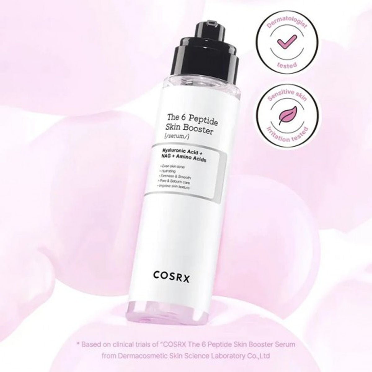 8809598455658_98ab9ae2-4568-4ec0-a384-24498c496ca8 COSRX THE 6 PEPTIDE SKIN BOOSTER SERUM 150ML - Image 1