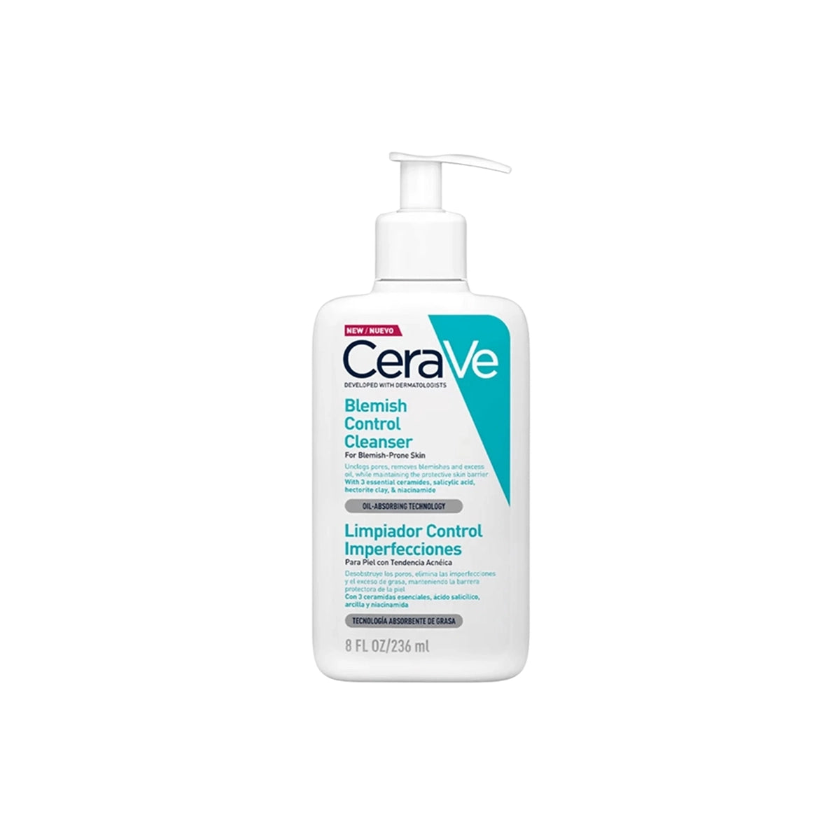 CERAVE-UK-BLEMISH-CONTROL-CLEANSER-236ML_c6f4b4aa-57da-4f34-8e06-c7b2c17695ac CERAVE UK BLEMISH CONTROL CLEANS - Image 1
