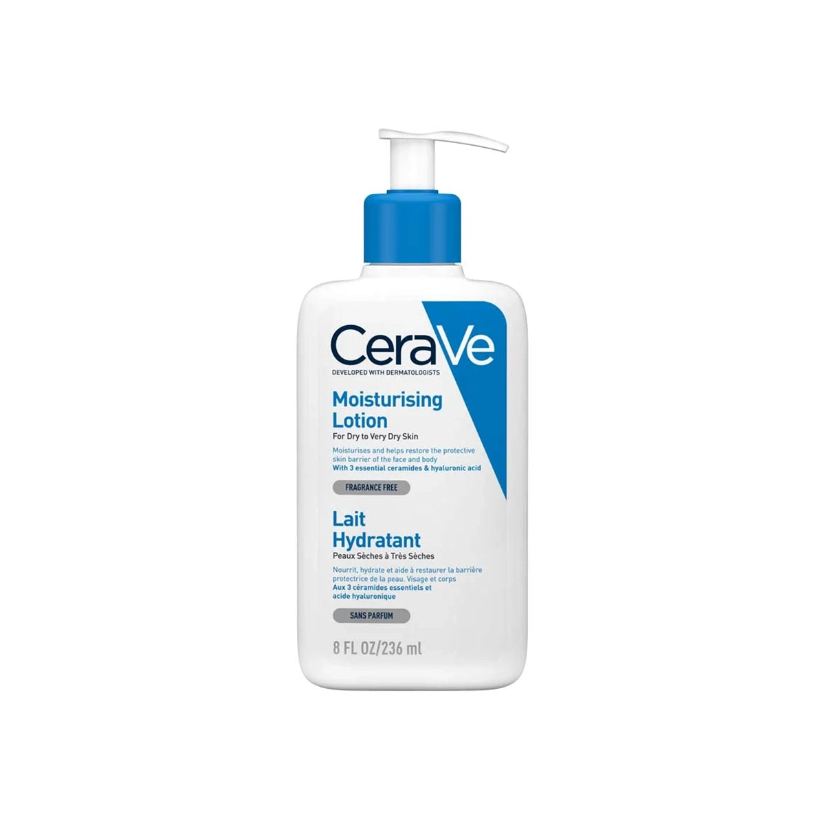 CERAVEUKMOISTURISINGLOTION0236MLfront_f53bd3c2-4ac4-412c-8f69-e013e1c3d5a7 CERAVE UK MOISTURISING LOTION 0236 - Image 1