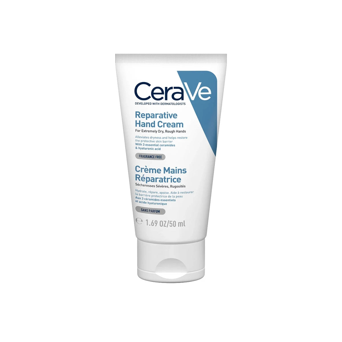 CERAVEUKREPARATIVEHANDCREAM50MLCREMAREPARADORAfront_75316ca1-eba3-40d2-8f0c-8ed92eab7b9d CERAVE UK REPARATIVE HAND CREAM 50 - Image 1