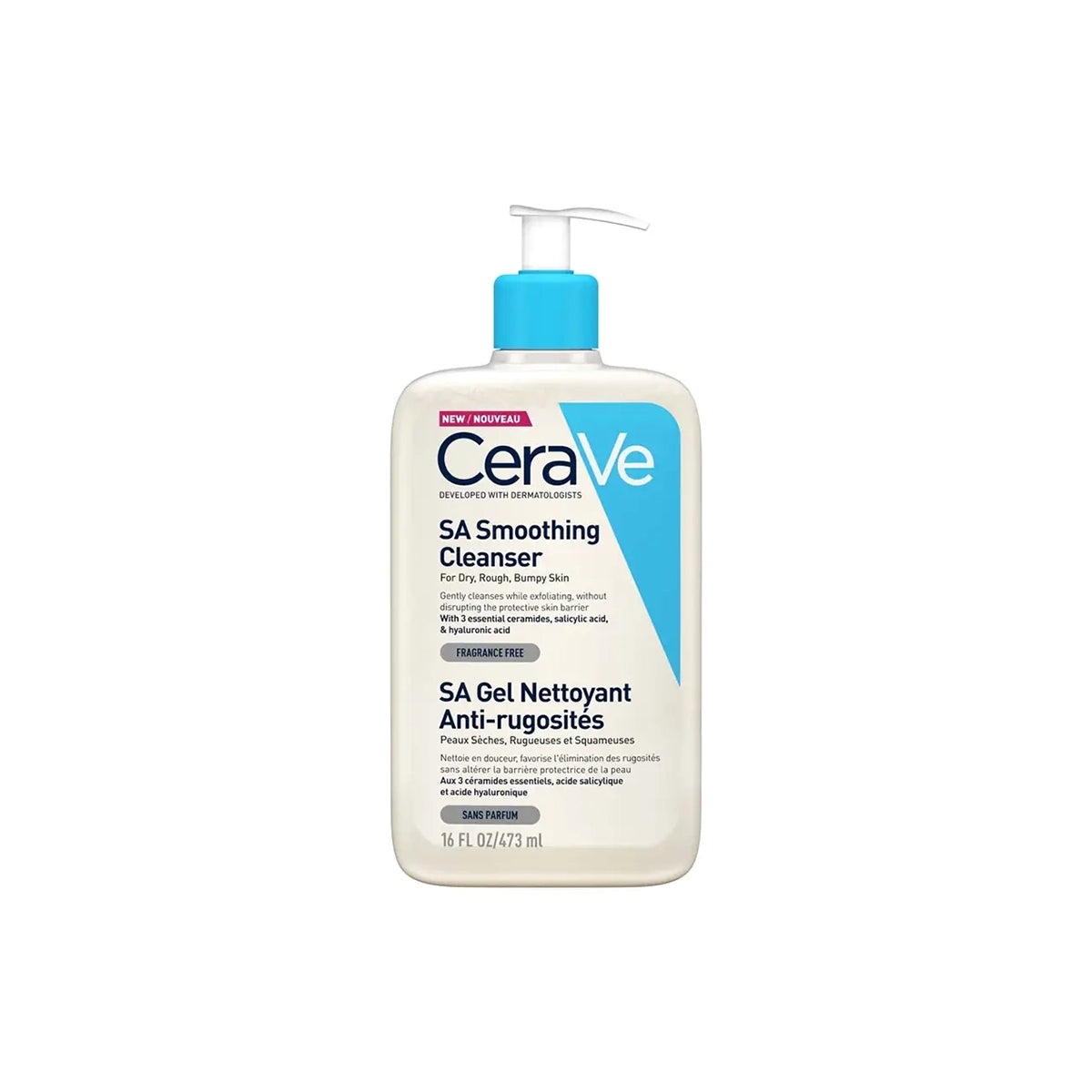 CERAVE_UK_SA_SMOOTHING_CLEANSER_473ML_b39fa2e2-7454-4c34-9e20-ce78cd2bcbd8 CERAVE UK SA SMOOTHING CLEANSER 4 - Image 1