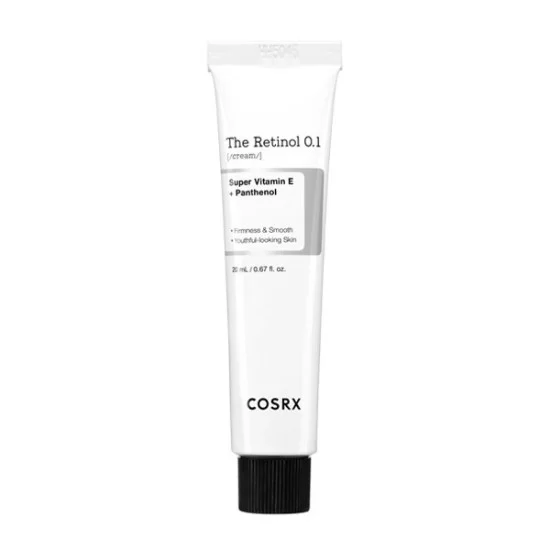 COSRX - The Retinol 0.1 Cream 20ml-550x550.jpg COSRX THE RETINOL 0.1 CREAM SUPER VITAMIN E + PENTHENOL - Image 1