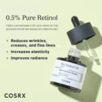 COSRX THE RETINOL 0.5 OIL SUPER VITAMIN E + SQUALANE 20ML - Image 3