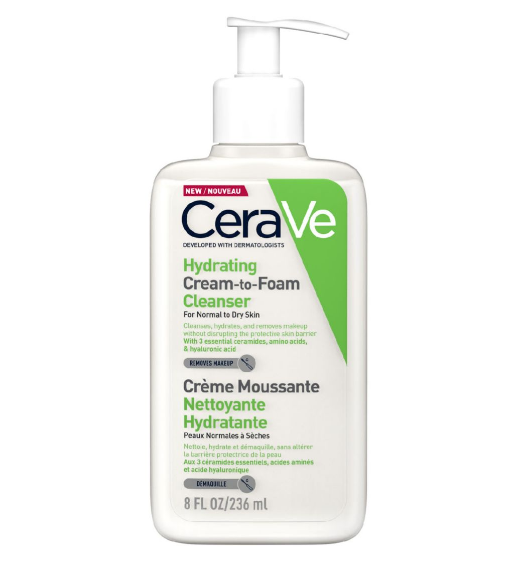 CeraVe_Hydrating_Cream_to_Foam_Cleanser CERAVE HYDRATING CREAM TO FOAM CL - Image 1