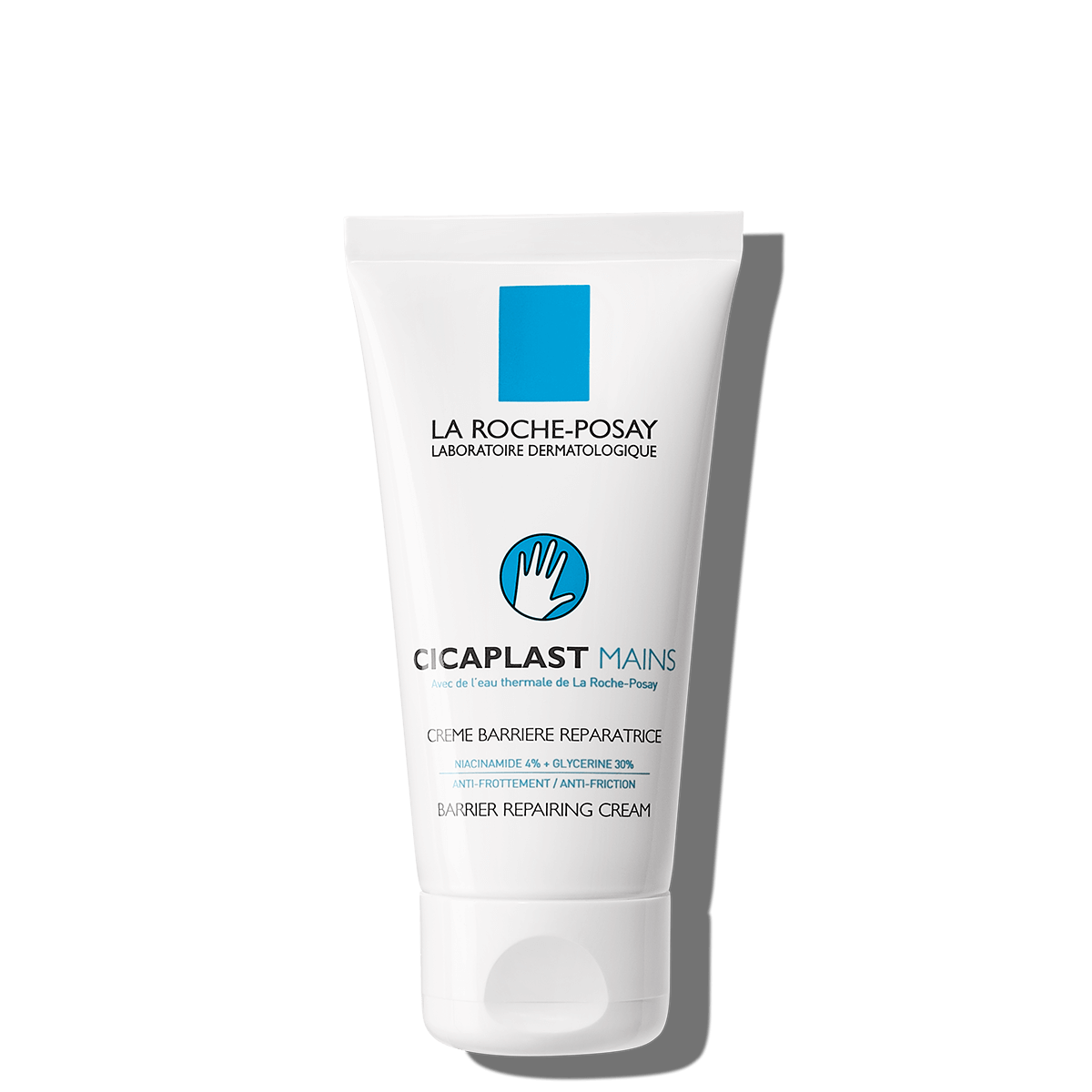 La-Roche-Posay-ProductPage-Damaged-Cicaplast-Mains-50ml-3337872414145-Front LAROCHE POSAY CICAPLAST MAINS BARRIER REPARING HAND CR 50ML - Image 1