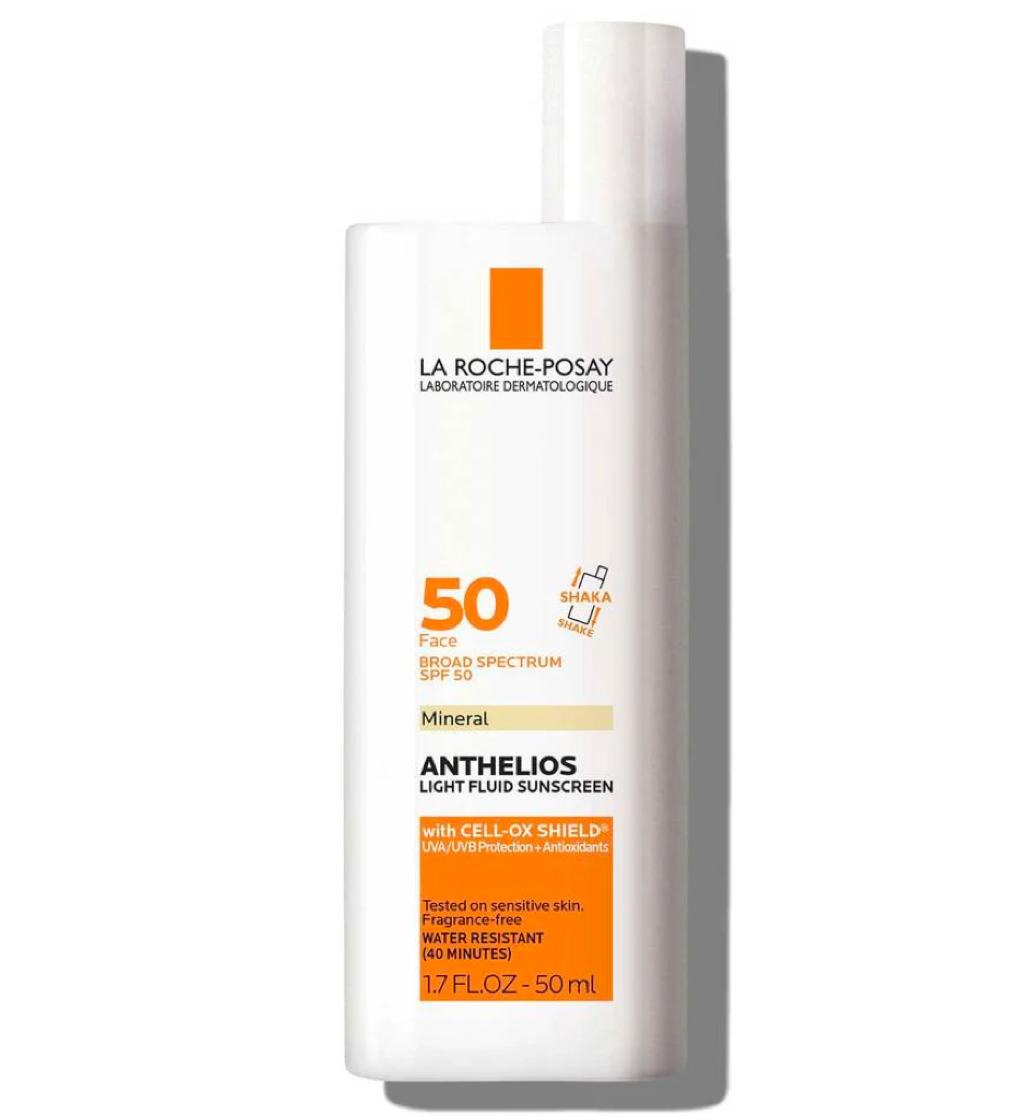 La_Roche_Posay_Anthelios_Light_Fluid_Mineral_Sunscreen_SPF_50 LAROCHE POSAY ANTHELIOS SPF50 MINERAL LIGHT FLUID 50ML - Image 1