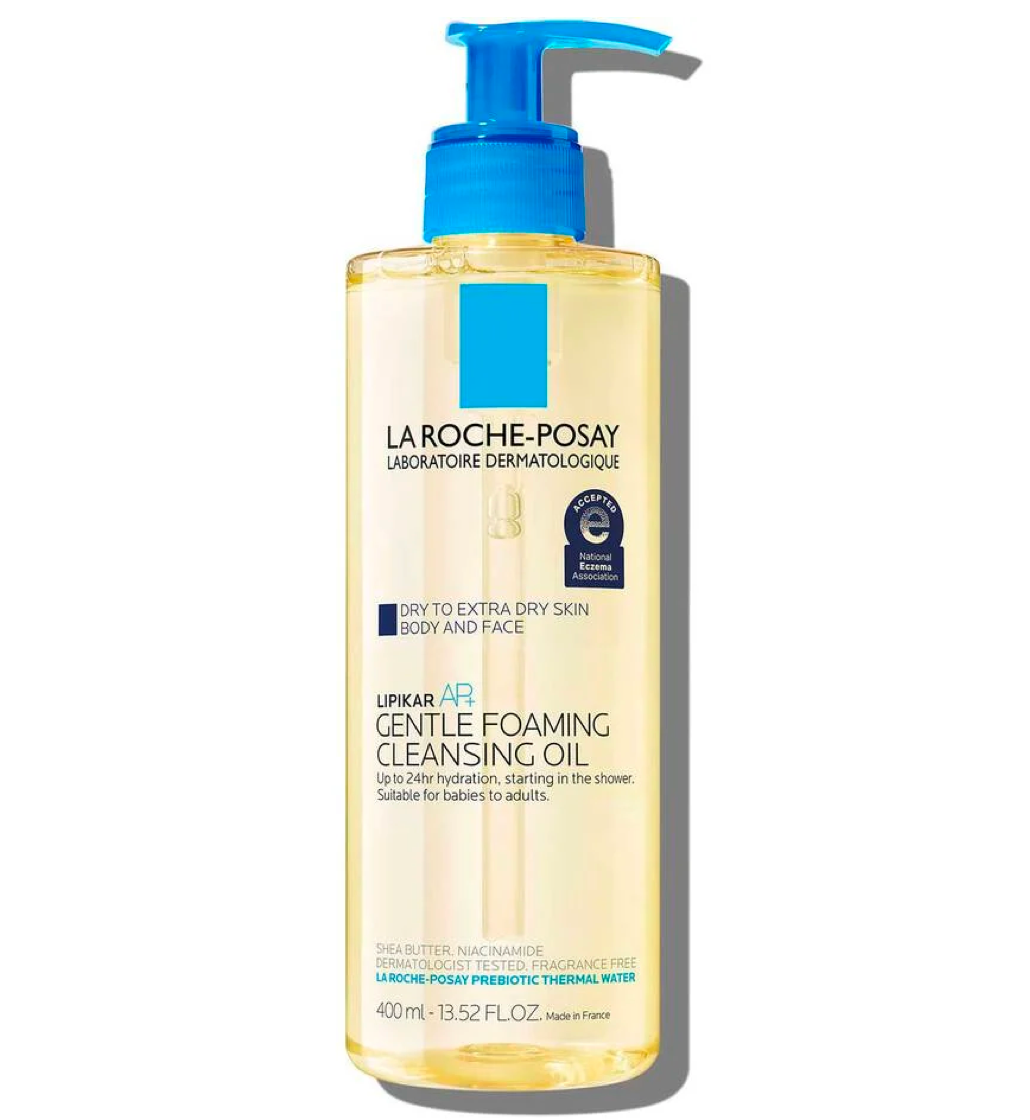 La_Roche_Posay_Lipikar_AP_Gentle_Foaming_Cleansing_Oil_400ml LAROCHE POSAY LIPIKAR AP GENTLE FOAMING CLEANSING OIL 400ML - Image 1