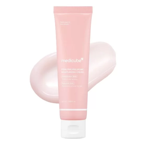 Medicube - PDRN Pink Hyaluronic Moisturizing Cream 50ml-550x550w.jpg Medicube - PDRN Pink Hyaluronic Moisturizing Cream 50ml - Image 1