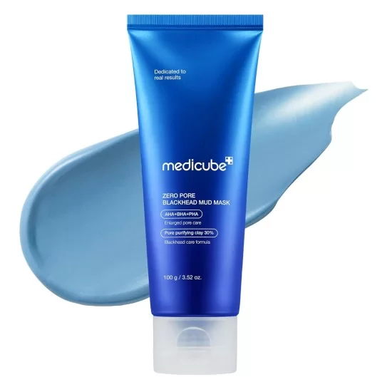Medicube - Zero Pore Blackhead Mud Mask 100g-550x550w.jpg Medicube - Zero Pore Blackhead Mud Mask 100g - Image 1