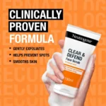 NEUTROGENA CLEAR & DEFEND SCRUB 150ML - Image 3