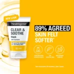 NEUTROGENA CLEAR & SOOTHE CLAY MASK OIL FREE 50ML - Image 3