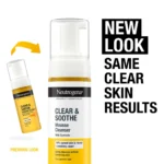 NEUTROGENA CLEAR & SOOTHE MOUSSE CLEANSER 150ML - Image 2