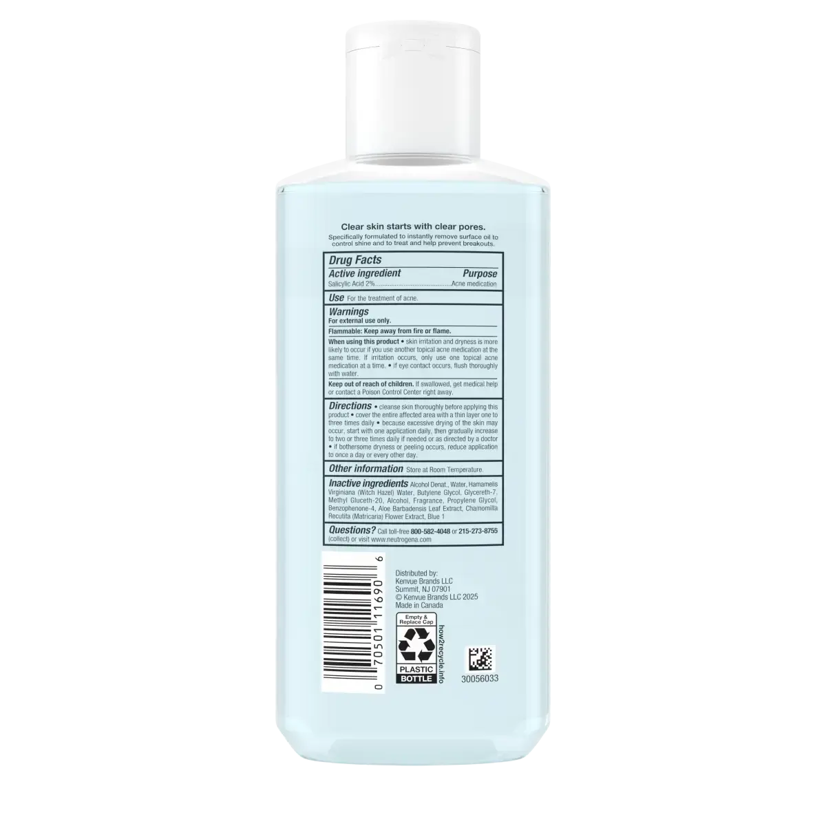 NEUTROGENA CLEAR PORE ASTRINGENT 236ML - Image 2