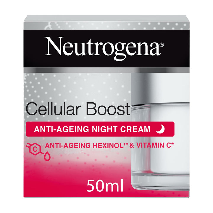 NeutrogenaCellularBoostAnti-AgeingNightCream50ml_01_d260bef8-182e-4c50-b37e-bb8df0c3ccef_1024x NEUTROGENA CELLULAR BOOST NIGHT CREAM 50ML - Image 1