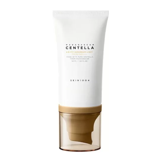 Skin1004 - Madagascar Centella Air Fit Suncream Light 50ml-550x550.jpg CENTELLAAIR-FIT SUNSCREEN LIGHT SPF30 PA++ 50ML - Image 1