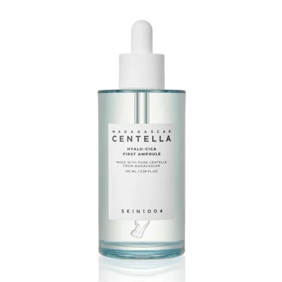 Skin1004 - Madagascar Centella Hyalu-Cica First Ampoule 100ml-550x550.jpg CENTELLA HYALU-CICA FIRST AMPOULE 100ML - Image 1