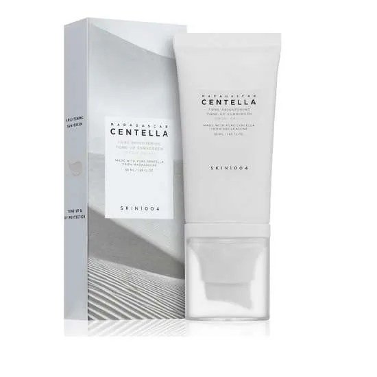 Skin1004-Masagascar-Centella-Tone-Brightening-Tone-Up-Sunscreen-SPF50-PA-50ml Skin1004 – Madagascar Centella Tone Brightening Tone-Up Sunscreen SPF50+ PA+++ 50ml - Image 1