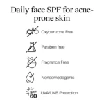NEUTROGENA CLEAR FACE SUNSCREEN 60SPF - Image 5
