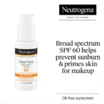 NEUTROGENA CLEAR FACE SUNSCREEN 60SPF - Image 2