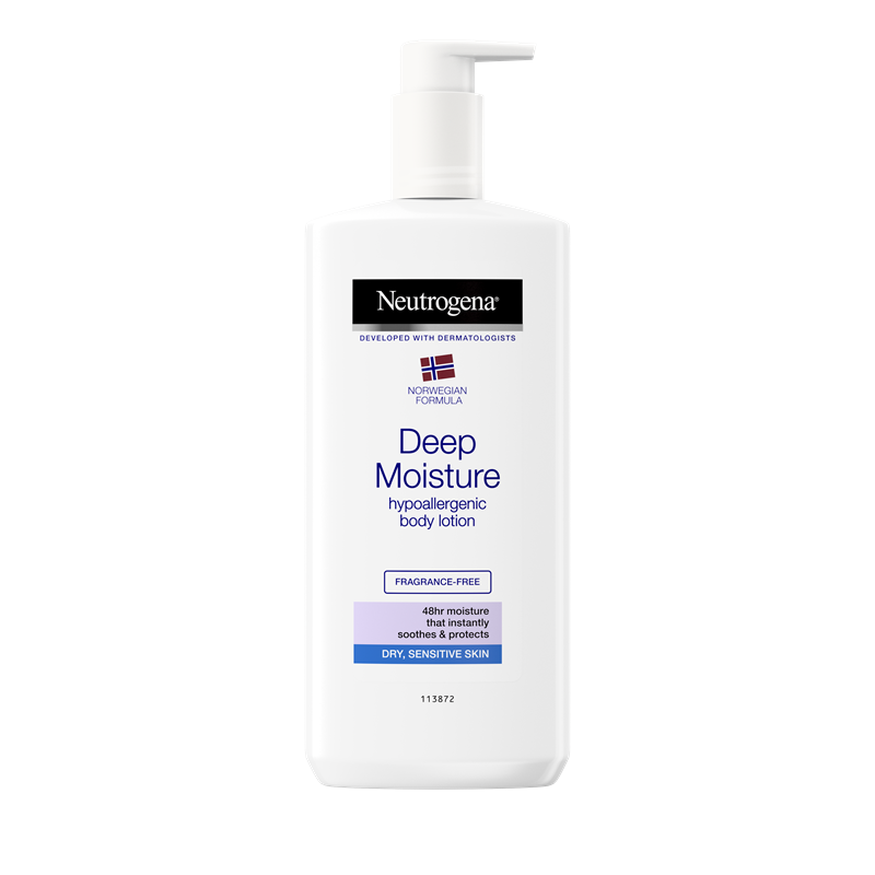 deep_moisture_1 NEUTROGENA DEEP MOISTURE HYPOALLERGANIC BODY LOTION 400ML - Image 1