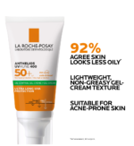 LAROCHE POSAY ANTHELIOS SPF50 OIL CONTROL GEL CREAM 50ML - Image 2